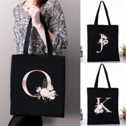 Sac à main en toile pour femmes fourre-tout à la mode sacs à bandoulière écologique grand sac à