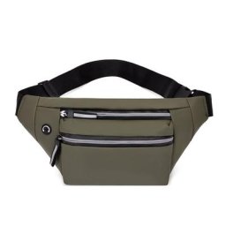 Sac de poitrine pour hommes sac banane de taille pochette de ceinture sac à main de voyage