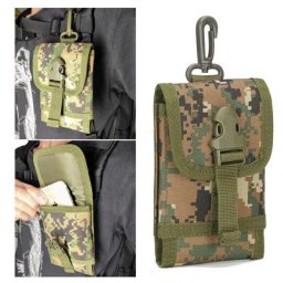 Sacoche de système Molle tactique d'armée universelle pour téléphone portable étui de couverture à