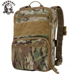 Sac à dos DulFlatpack D3 en nylon 1000D sac de voyage polyvalent Airsoft hydratation Electrolux