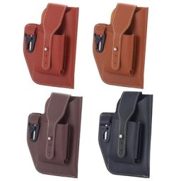 Porte-monnaie en cuir PU pour hommes étui de protection Vintage pour téléphone portable