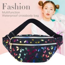 Sac banane imprimé pour femme sac banane coloré sac banane pour filles sac banane de voyage pour