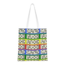 Sac de courses en toile pour femmes sac de courses en papier de jeu de balle de 90 pièces