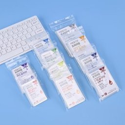 Manchons pour cartes pop-corn 50 pièces transparent sans acide sans ppp carte photo rigide
