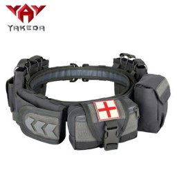 YAKEDA-Poudres militaires Dulwaist Bag Outdoor Multifunction Climbing Belt Molle Army Bag Hiking