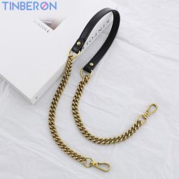 TINBERON – sac à main à chaînes en cuir poignées bandoulière Design de luxe Vintage doré