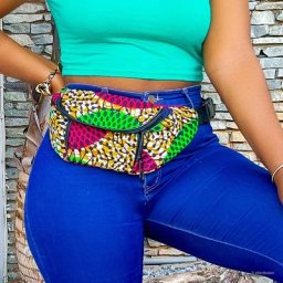 Sac à main traditionnel Ankara pour femmes africaines sac à bandoulière à fermeture éclair mini
