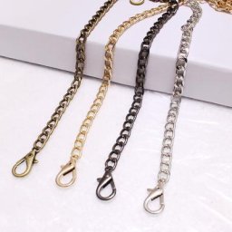 JOinitied-Sangle de rechange en métal pour sac à main or argent odornoir bandoulière petit