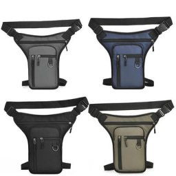 Ceinture de hanche de moto en nylon pour hommes sac de jambe de chute de cuisse sacs de messager à