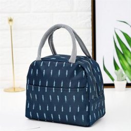 Pochette de rangement de boîtes à déjeuner isolées thermiques portables sacs à déjeuner à large