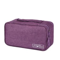 Sac de voyage pour soutien-gorge et sous-vêtements pour femmes valise sac cosmétique bagage