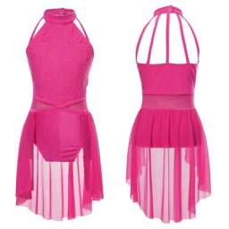Robe justaucorps de ballet pour filles classe de danse AqLyrical costume de ballerine