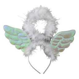 Bandeau dessin animé mignon en forme d'ailes d'ange serre-tête de fête Rave accessoires de Costume