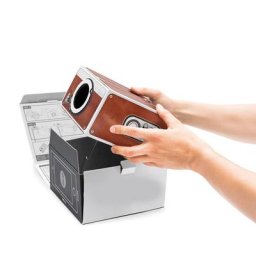 Mini Projecteur 3D en Carton pour Téléphone Intelligent Lumière Nouveauté Portable Réglable