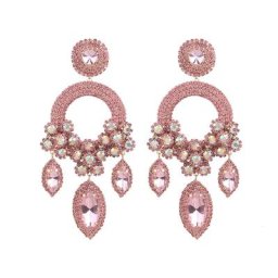 Boucles d'oreilles en biscuits pour femmes haute qualité mode grandes accessoires de bijoux pour