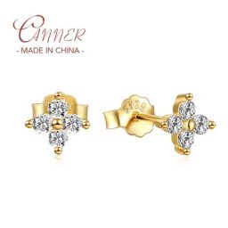 CANNER 2.5mm 3mm 4mm Piercing Pendientes Plata 925 En Argent Sterling Boucles D'oreilles Cartilage