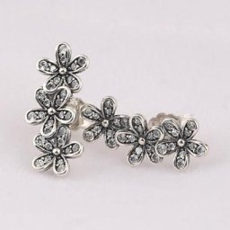 Boucles d'oreilles en argent Sterling 925 bijoux scintillants et à la mode pour femmes