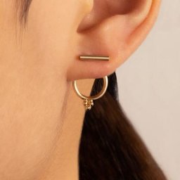 Tocona – boucles d'oreilles en pierre perlée pour femmes bijoux de luxe creux rond géométrique