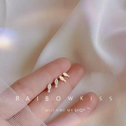 ChimSmall-Boucles d'oreilles à tige de poisson pour femme joli mini animal océanique partenaire