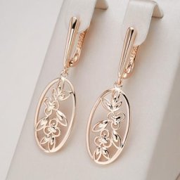 Kinel – boucles d'oreilles longues en forme d'arbre porte-bonheur pour femmes bijoux Vintage et