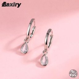 Huggie – boucles d'oreilles créoles en argent Sterling 925 pour femmes fines originales