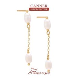 CANNER Pearl – boucles d'oreilles en argent Sterling 925 pour femmes bijoux de luxe pendants