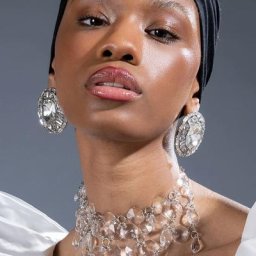Stonefans-Grandes boucles d'oreilles à clip en cristal pour femme biscuits bling de luxe sans