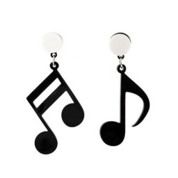 Boucles d'oreilles en acrylique asymétriques pour femmes bijoux tendance vente en gros
