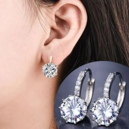 MISANANRYNE – boucles d'oreilles en cristal coloré pour femmes strass AAA accessoires de mode