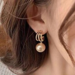 Boucles d'oreilles classiques et délicates pour femmes bijoux de luxe pendentif en perles de