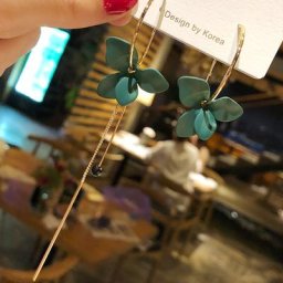 Boucles d'oreilles pendantes en acrylique pour femmes grandes boucles d'oreilles bijoux de luxe