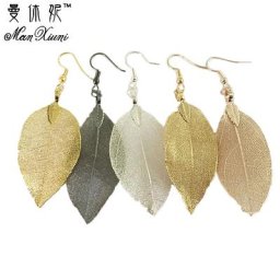 Boucles d'oreilles longues bohème pour femmes boucles d'oreilles uniques en cuir chevelu véritable