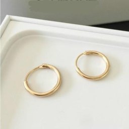 Boucles d'oreilles en forme de cercle rond pour homme et femme bijou Pop coréen géométrique BTS