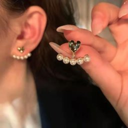 Boucles d'oreilles en perles pour femmes nouveau Design Simple Micro incrusté Zircon bijoux de