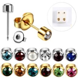 Kit de Piercing d'oreille en acier chirurgical 2 pièces pistolet avec boucle d'oreille cartilage