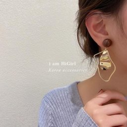 Boucles d'oreilles en perles irrégulières en argent 925 bijoux de luxe haut de gamme Simple