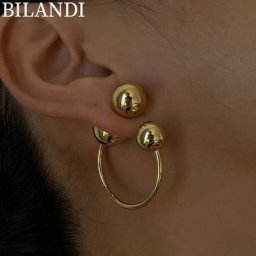 Bilandi ChimJewelry-Boucles d'oreilles en métal pour femmes Boucles d'oreilles pendantes vintage