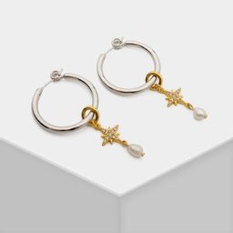Amorita Boutique – boucles d'oreilles en perles naturelles étoile goutte d'eau