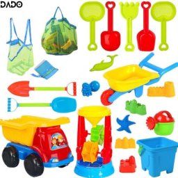 Sac à sable pour enfants bac à sable seau pelles plage extérieur jouets d'été accessoires