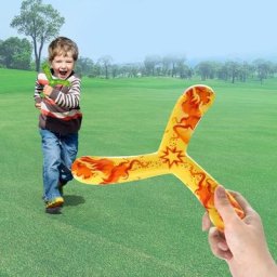 Boomerang – soucoupe volante triangulaire à trois feuilles jouet de sport de plein air cadeau de