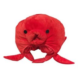 Chapeau créatif en peluche d'animal de mer de poulpe chapeau en peluche doux casquette de