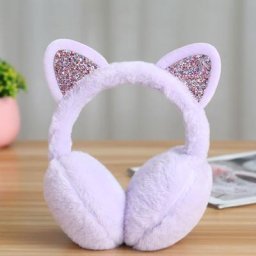 Cache-oreilles en fourrure pour femmes et filles cache-oreilles mignons cache-oreilles de chat