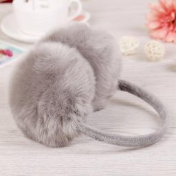 Protège-oreilles en fourrure de lapin pour hommes et femmes cache-oreilles en peluche sacs