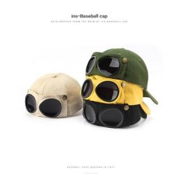Casquette de baseball personnalisée Mountain Diboy pour femme casquette de vol lunettes Ins Tide