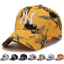 Casquette de baseball à visière avec graffiti personnalisé pour hommes et femmes version coréenne