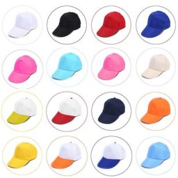 Casquette de Baseball ajustable unisexe couleur unie pour le Sport style Hip Hop décontracté