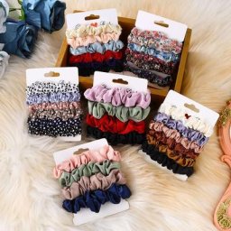 Ensemble de bandes élastiques pour cheveux pour filles et femmes porte-queue de cheval pack de