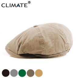 CLIMfast-Casquettes gavroche vierges pour hommes bérets décontractés extra larges chapeau cool