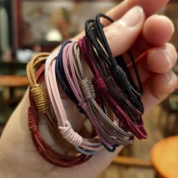 Élastiques pour cheveux pour femmes 10 pièces bandes en caoutchouc pour queue de cheval