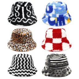 Chapeau de pêcheur en laine et velours doux pour femme nouvelle collection hiver 2022